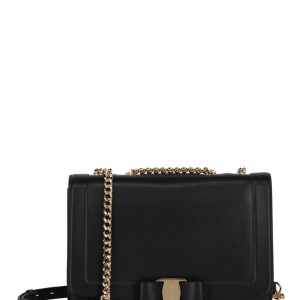 Vara Bow Schultertasche aus Glattleder