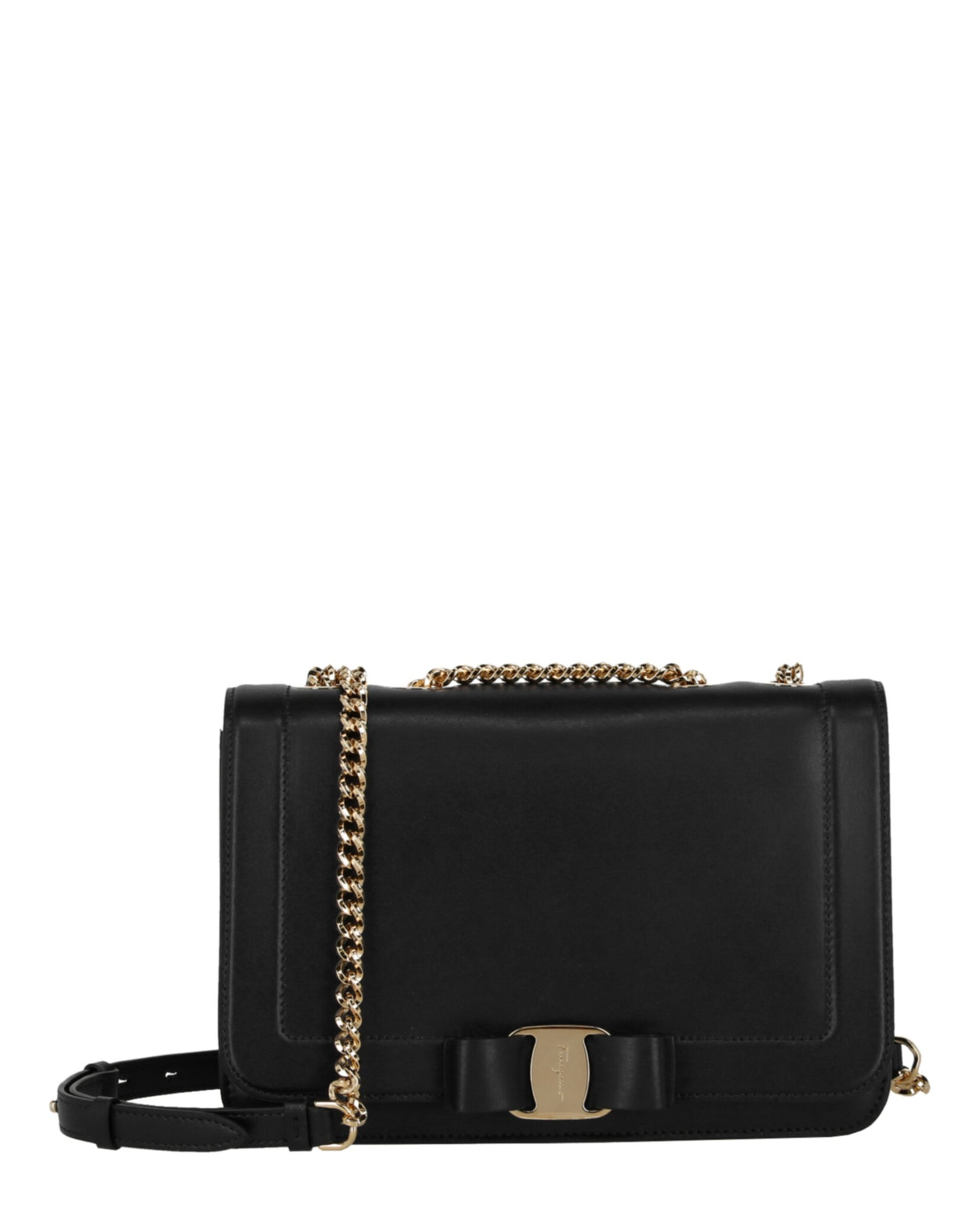 Vara Bow Schultertasche aus Glattleder