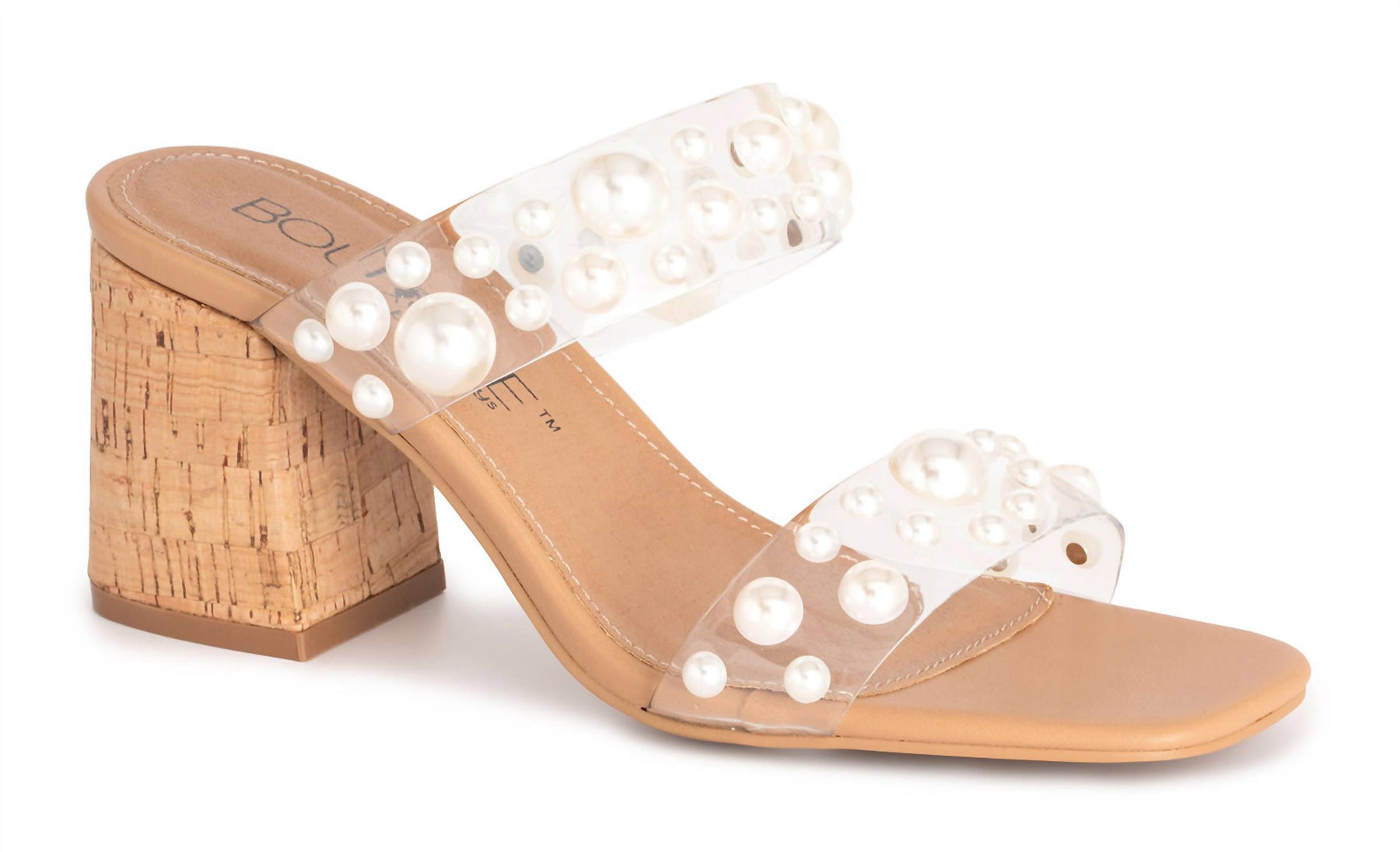 Damen Divine Stiefeletten in klaren Perlen