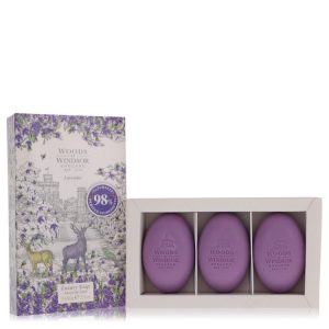 Lavender by Woods of Windsor Fine English Soap 3 x 2.1 oz for Damen 7827736625212