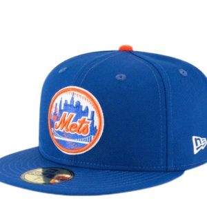 New Era 59Fifty MLB New York Mets 1962 Cooperstown blau montiert Hut 11590965 7676491137084