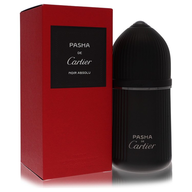 Pasha De Cartier Noire Absolu von Cartier Parfum Spray 3.3 oz für Herren