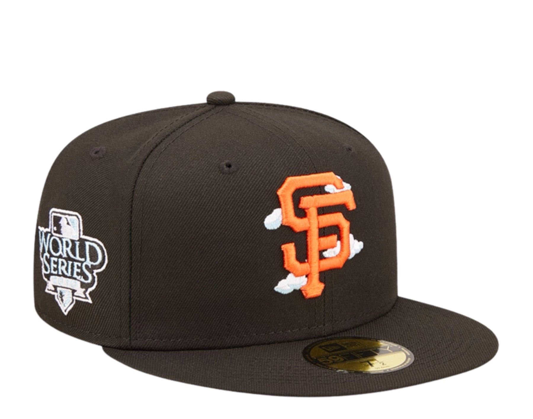 New Era 59Fifty MLB San Francisco Giants Comic Wolke Schwarz Einbauhut 60243850