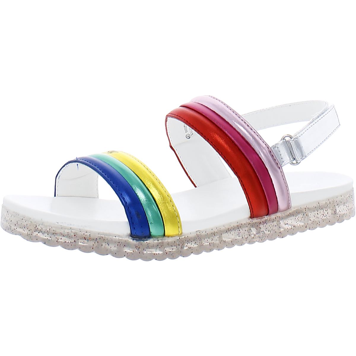 Mädchen Ariel verstellbare offene Zehe Slingback Sandalen