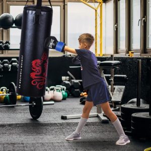 5 Stück 40Lbs gefüllt Boxen Boxen Set mit Springseil und Handschuhe
