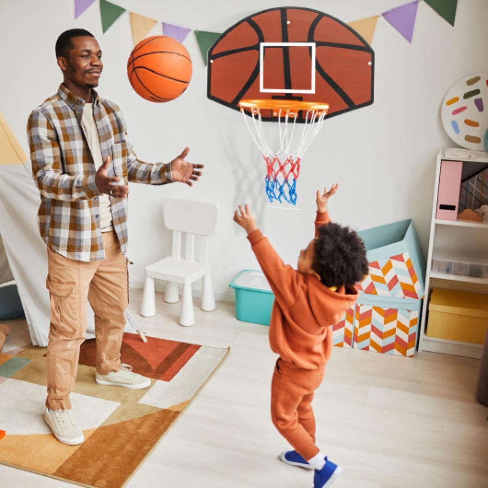 Indoor Outdoor-Basketballspiele mit großem zersplitterungssicherem Backboard