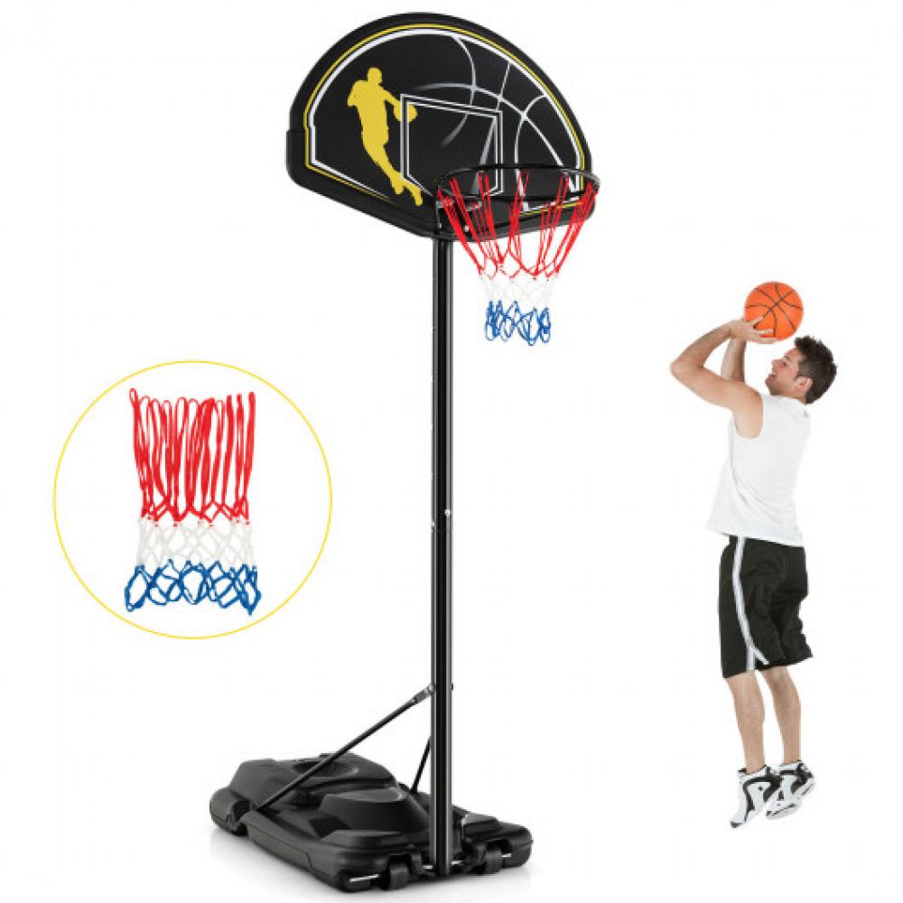 4.25-10 Fuß tragbares verstellbares Basketball-Ziel-Creole-System