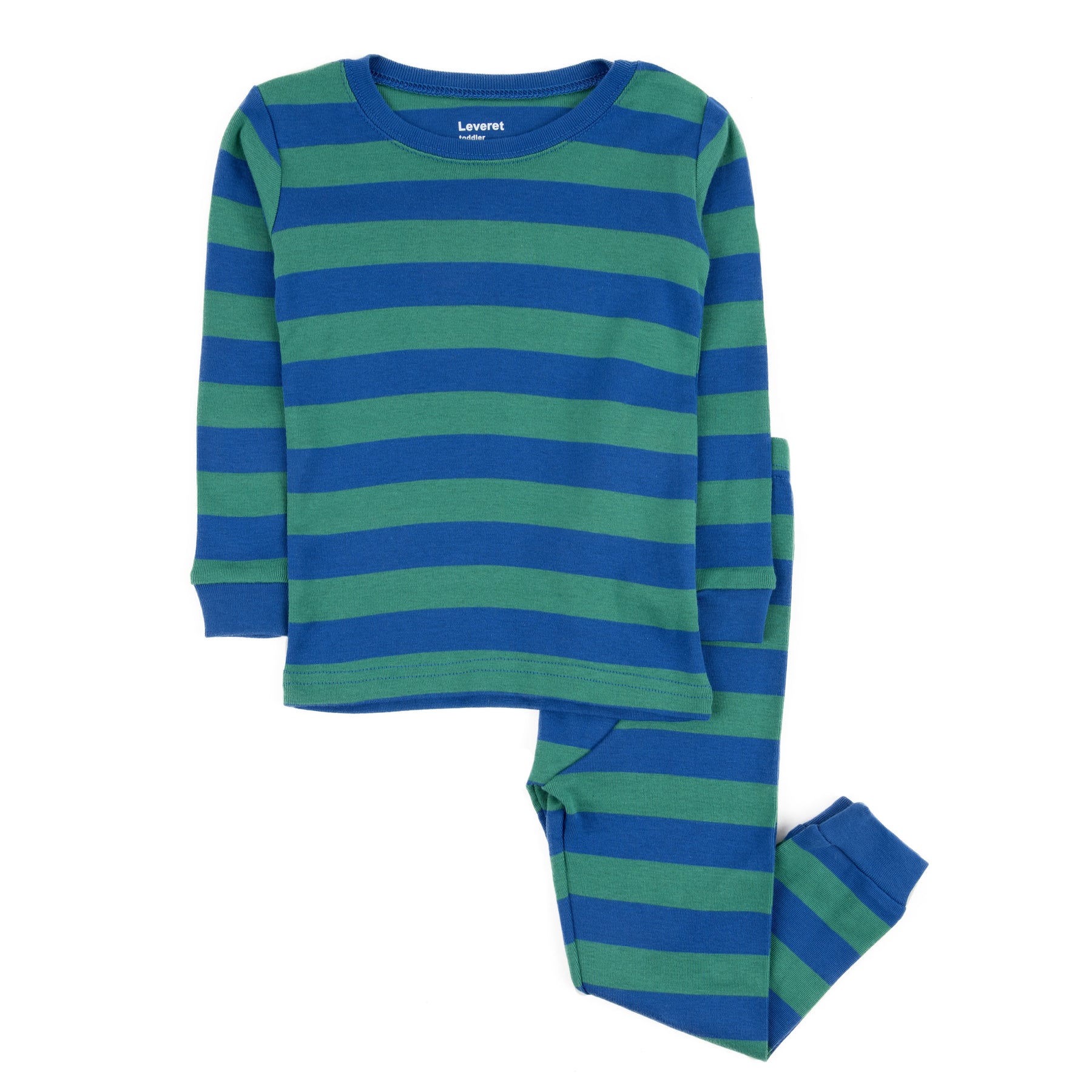 Kinder zweiteilige Baumwolle Pyjamas Jungen gestreift