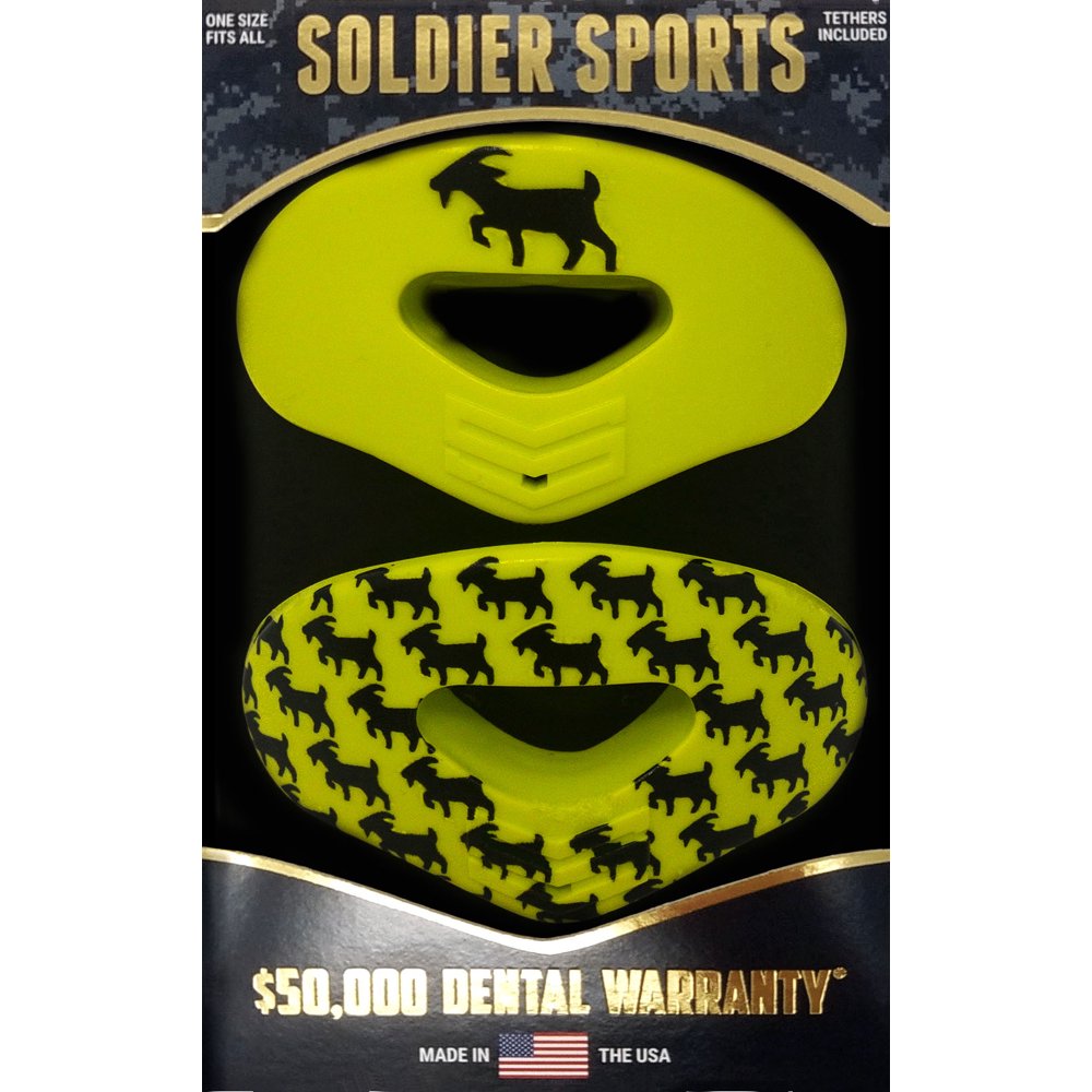 Soldat Sport GOAT Shadow Elite Air Lip Protector Mundschutz 2-Packung