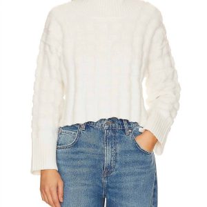 Soul Searcher Moc Pullover in Elfenbein