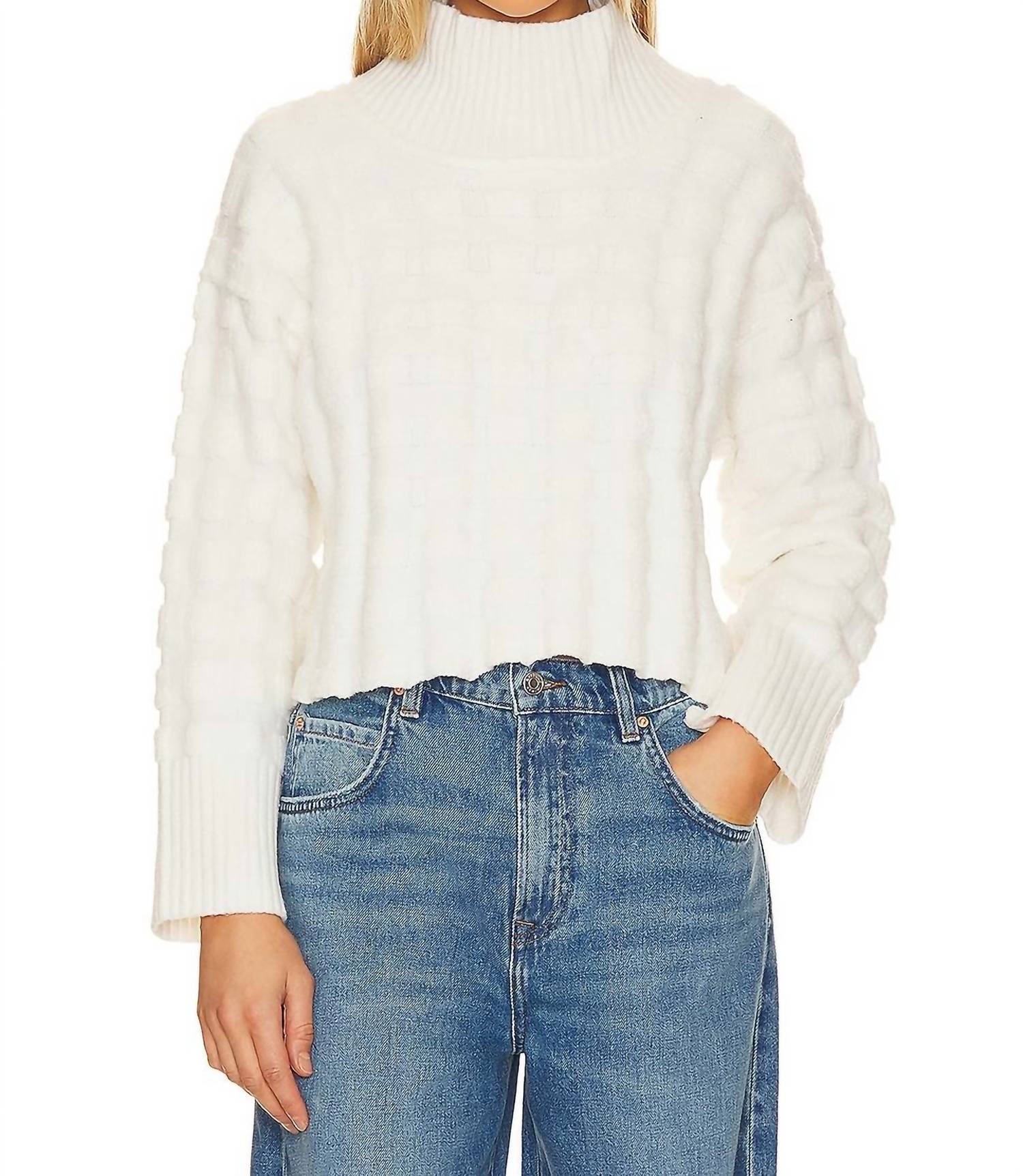 Soul Searcher Moc Pullover in Elfenbein