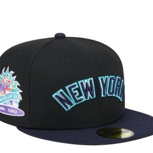 New Era New York Yankees Retro Spring Training 59FIFTY Fitted 60505369 Schwarz 7676474196028