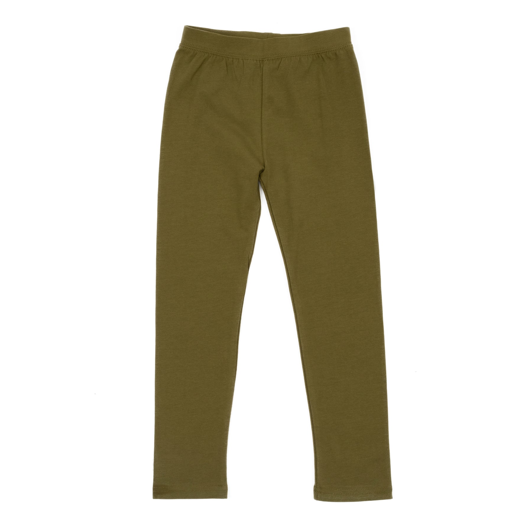 Mädchen Legging Boho Volltonfarbe