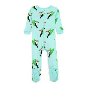 Kinder gefüttert Baumwolle Pyjama toucan Vogel
