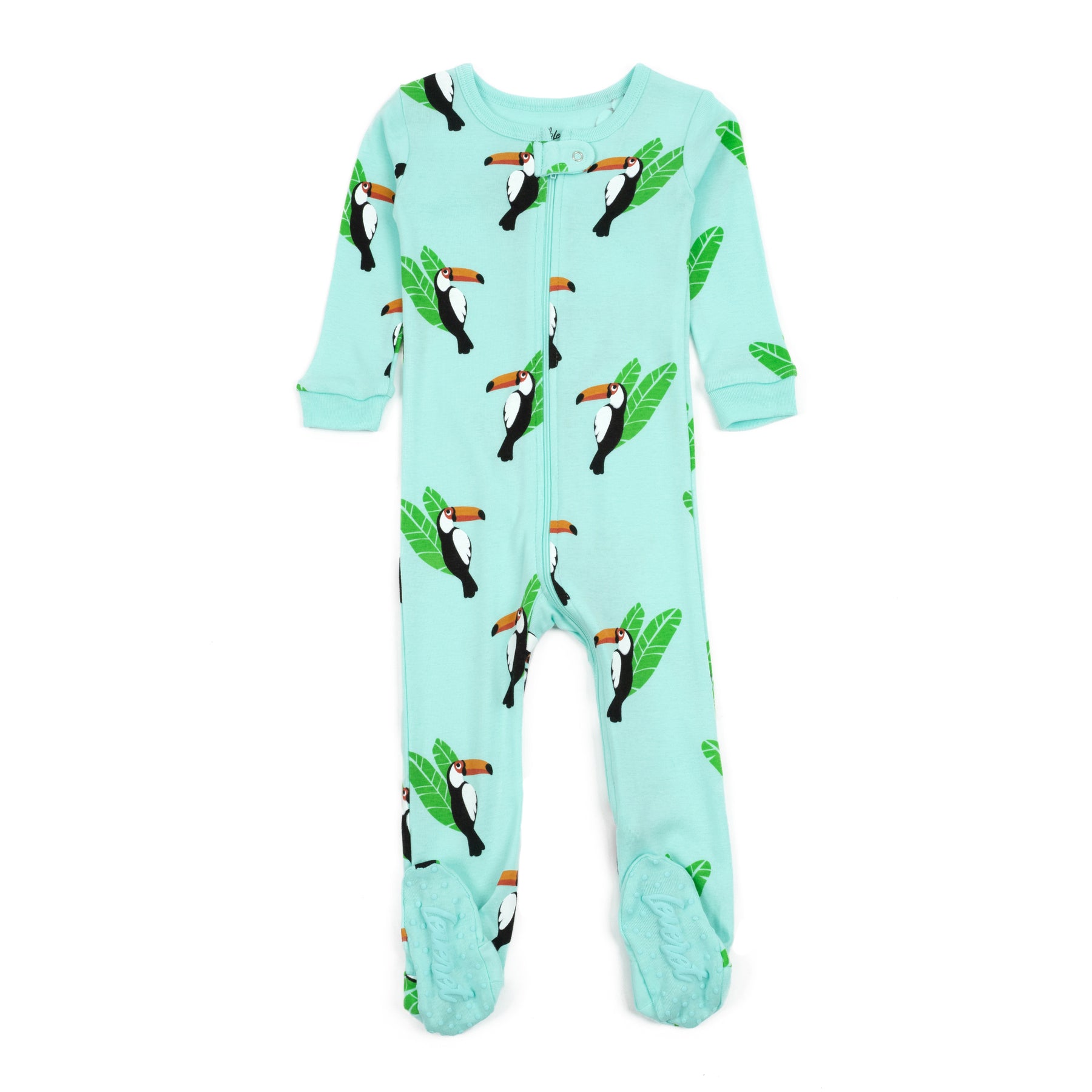Kinder Fuß Baumwolle Pyjamas Toucan Vogel