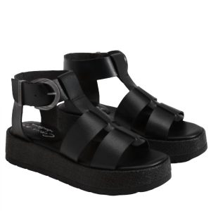 Damen Katy Sandale in schwarz 7765104033852