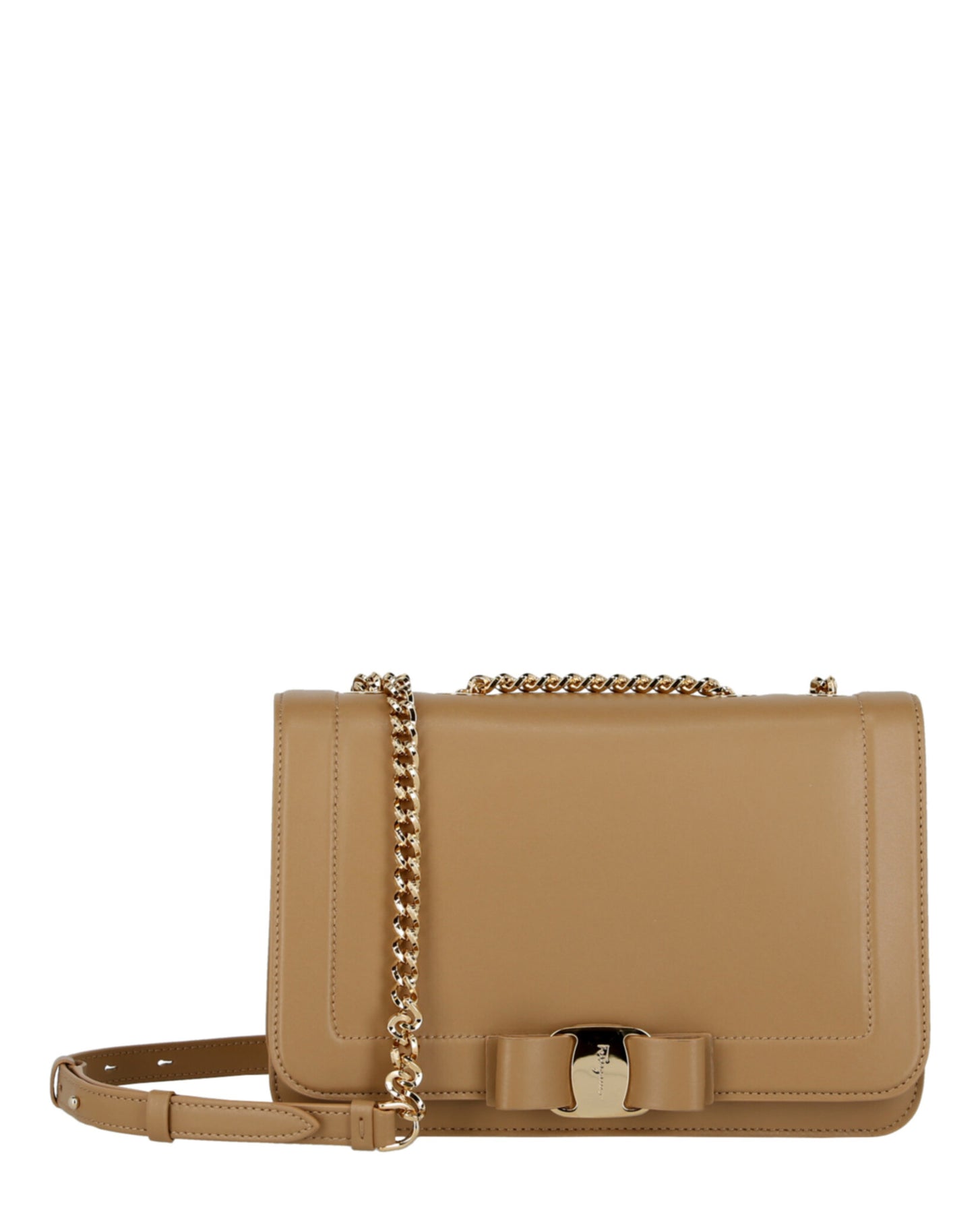 Vara Bow Schultertasche aus Glattleder