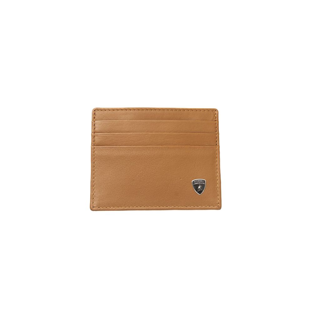 Automobili Lamborghini Elegante Lederkarte Herren Halter