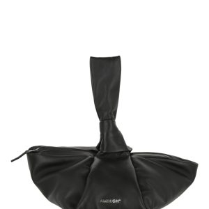 Twist Top Leder Clutch