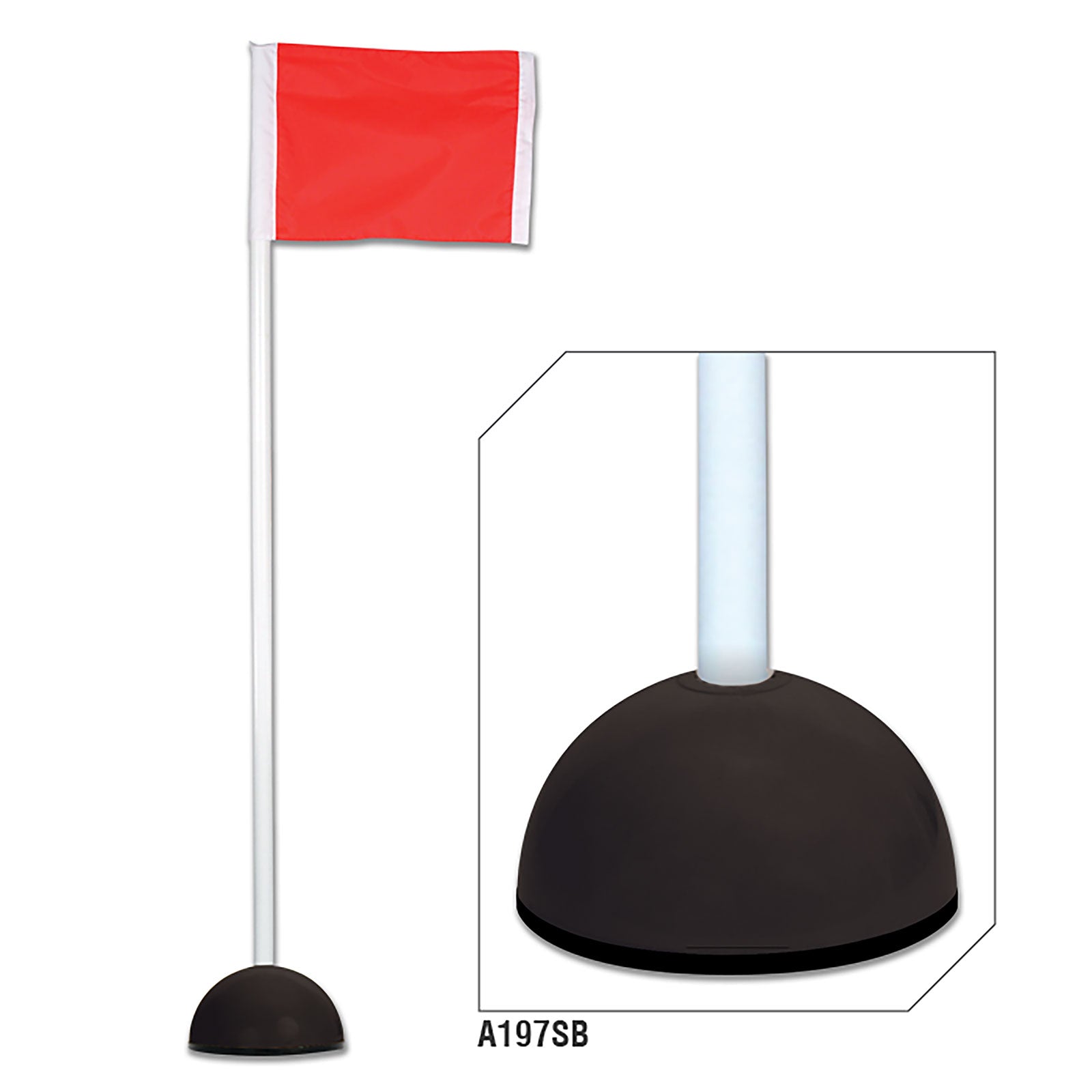 Champro Eckfahnen mit Sandsockel