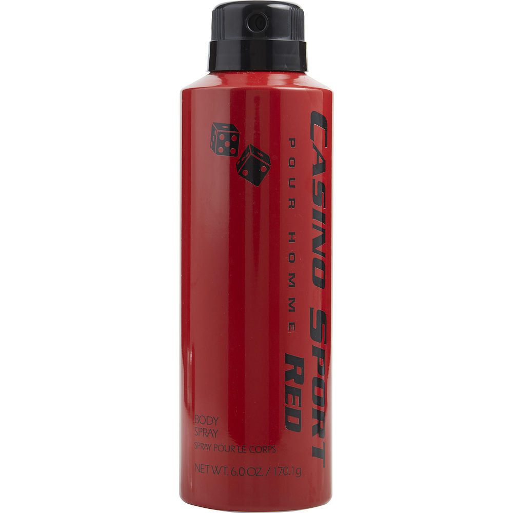 Casino Sport Rot von Casino Parfums Körperspray 6 Oz Herren