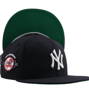 New Era New York Mets 50th Anniversary 59FIFTY Fitted Marine mit grünem Boden 7676480585788