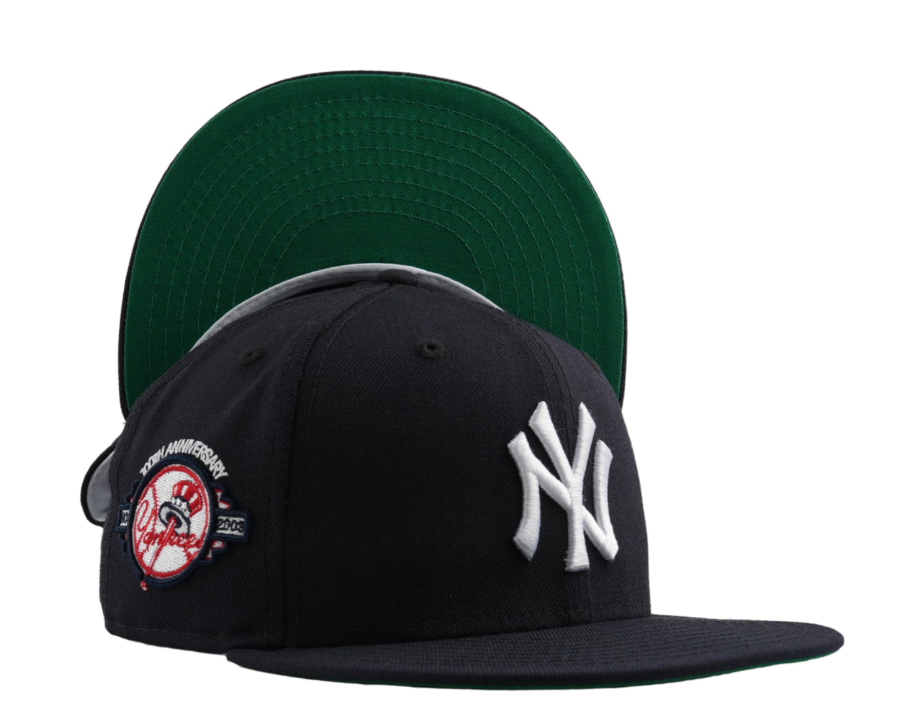 New Era New York Mets 50. Jahrestag 59FIFTY körpernah Dunkelblau W / grüne Unterseite