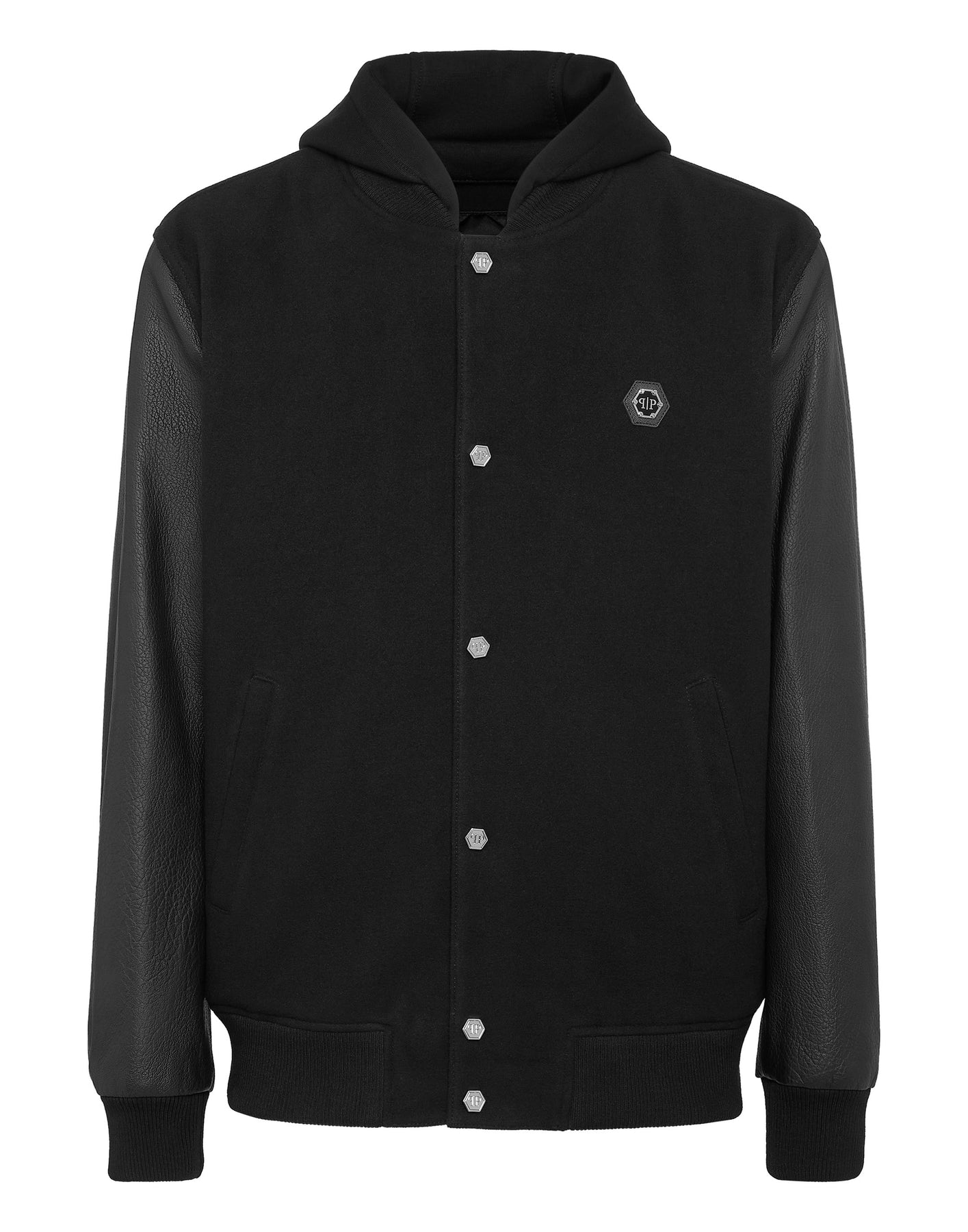 Bomberjacke Leder Ärmel