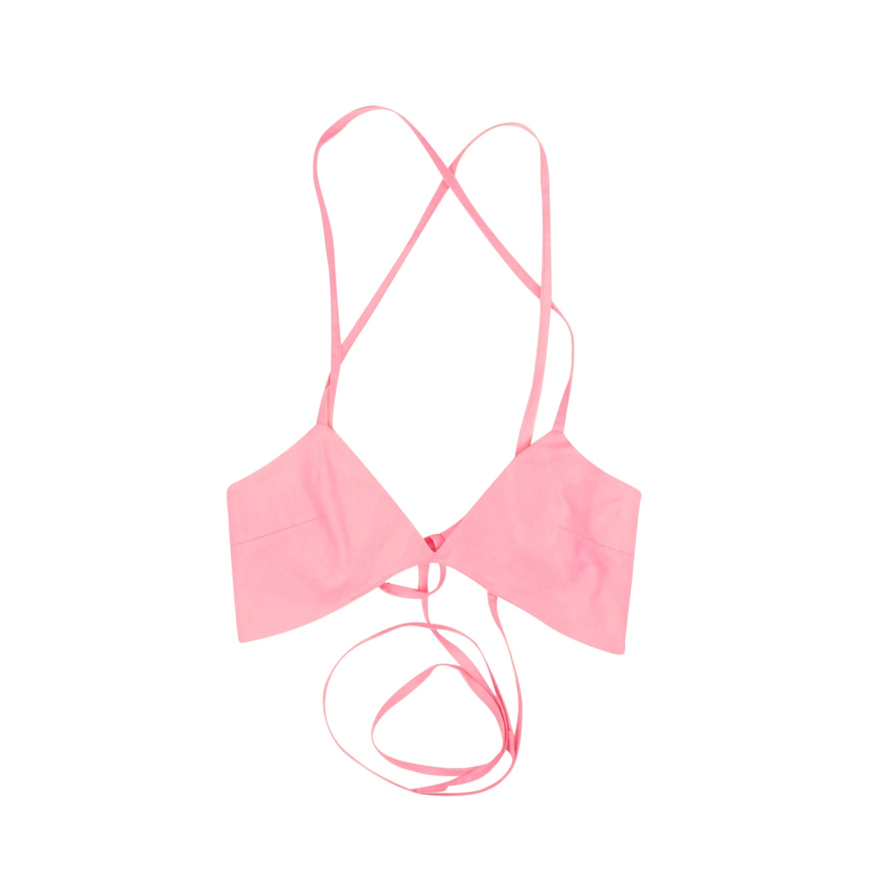 Wurst Croossed Zurück BH – Rosa