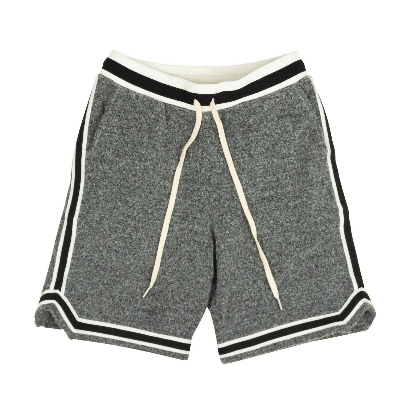 John Elliott Fur Terry Spiel Shorts – Anthrazit Grau