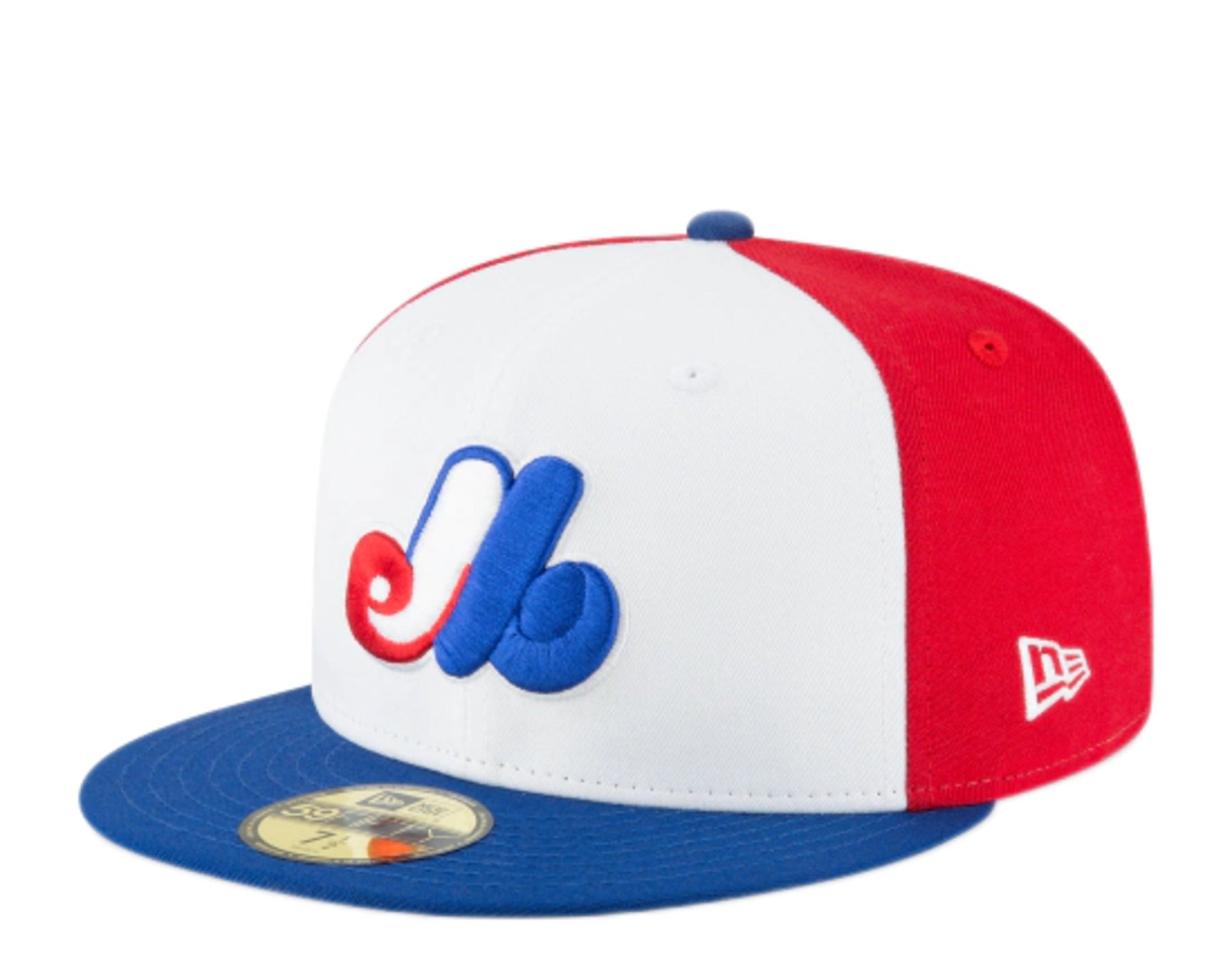 New Era 59Fifty MLB Montreal Expos 1969 Cooperstown B / W / R Einbauhut 11590966
