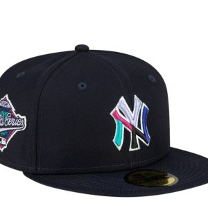 New Era New York Yankees Polarlichter 59FIFTY eingebaut teal uv 60296499 7676482191420