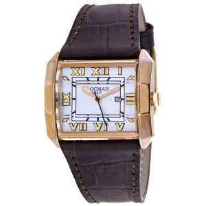 Locman Damen klassisches silbernes Zifferblatt Armbanduhr 7766315991100