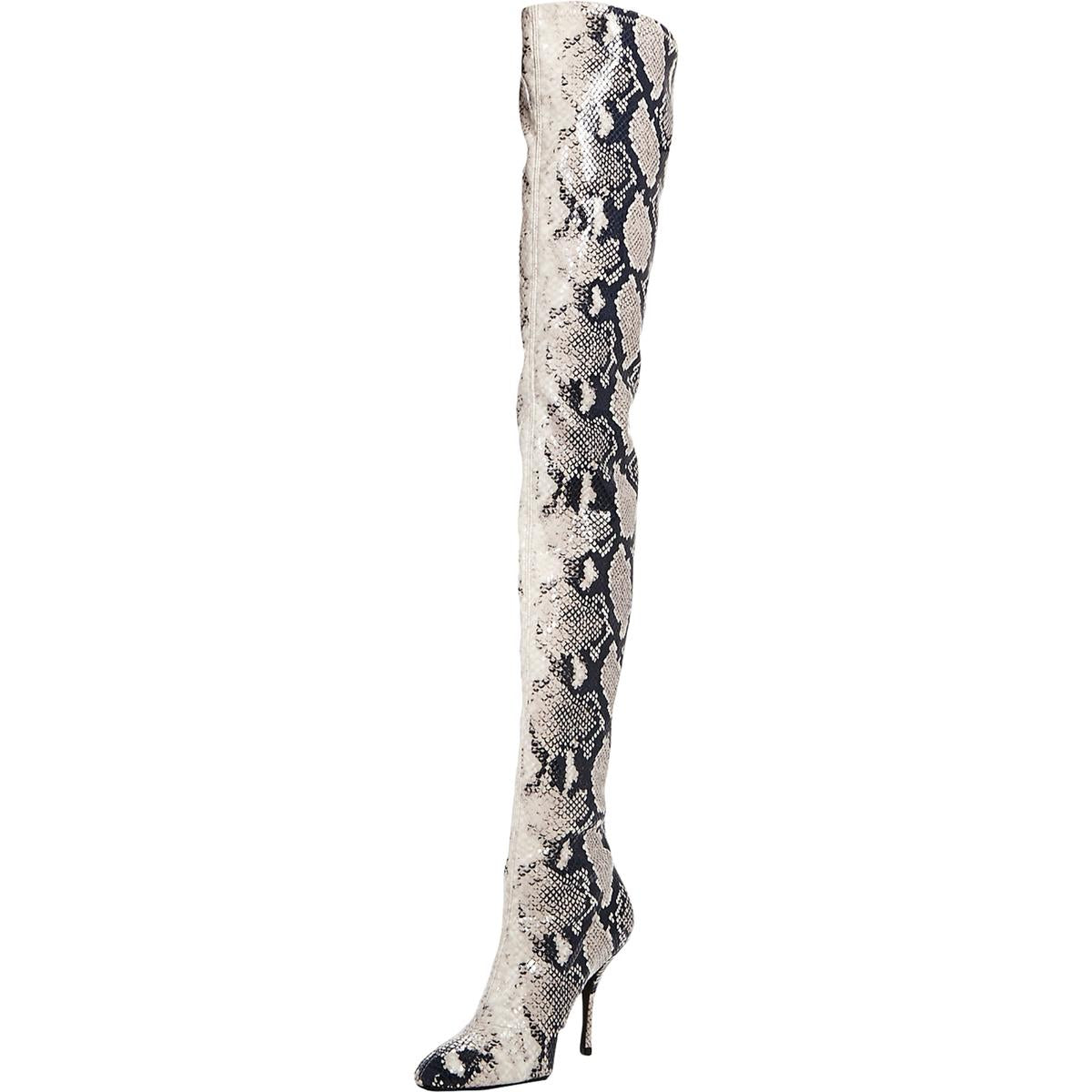 Shiloh Snake Thigh Hohe Stiefel
