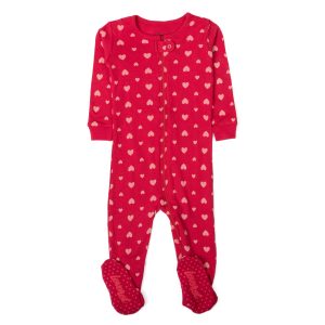 Kinder gefüttert Baumwolle Pyjama Herzen