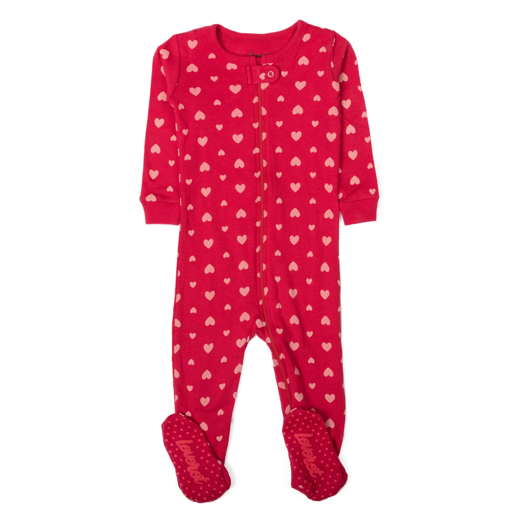 Kinder Fuß Baumwolle Pyjamas Herzen