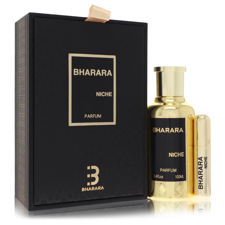 Bharara Niche von Bharara Beauty Eau de Parfum Spray + nachfüllbares Travel Spray 3,4 oz für Herren