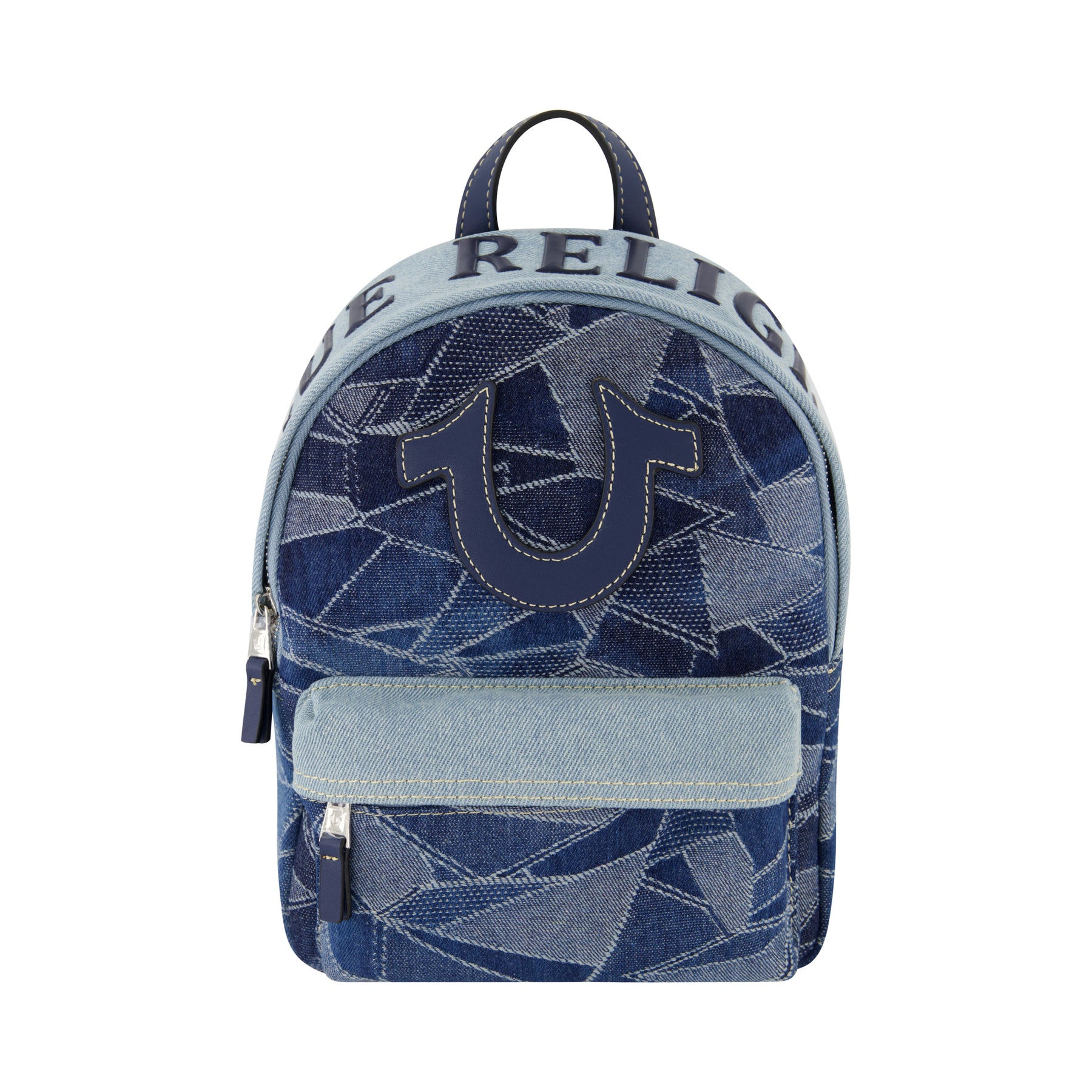 True Religion Mini Denim Logo Rucksack