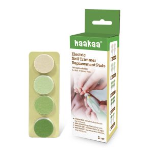 Haakaa Nagelschneider-Ersatzpads – Wiese, 4 Stück