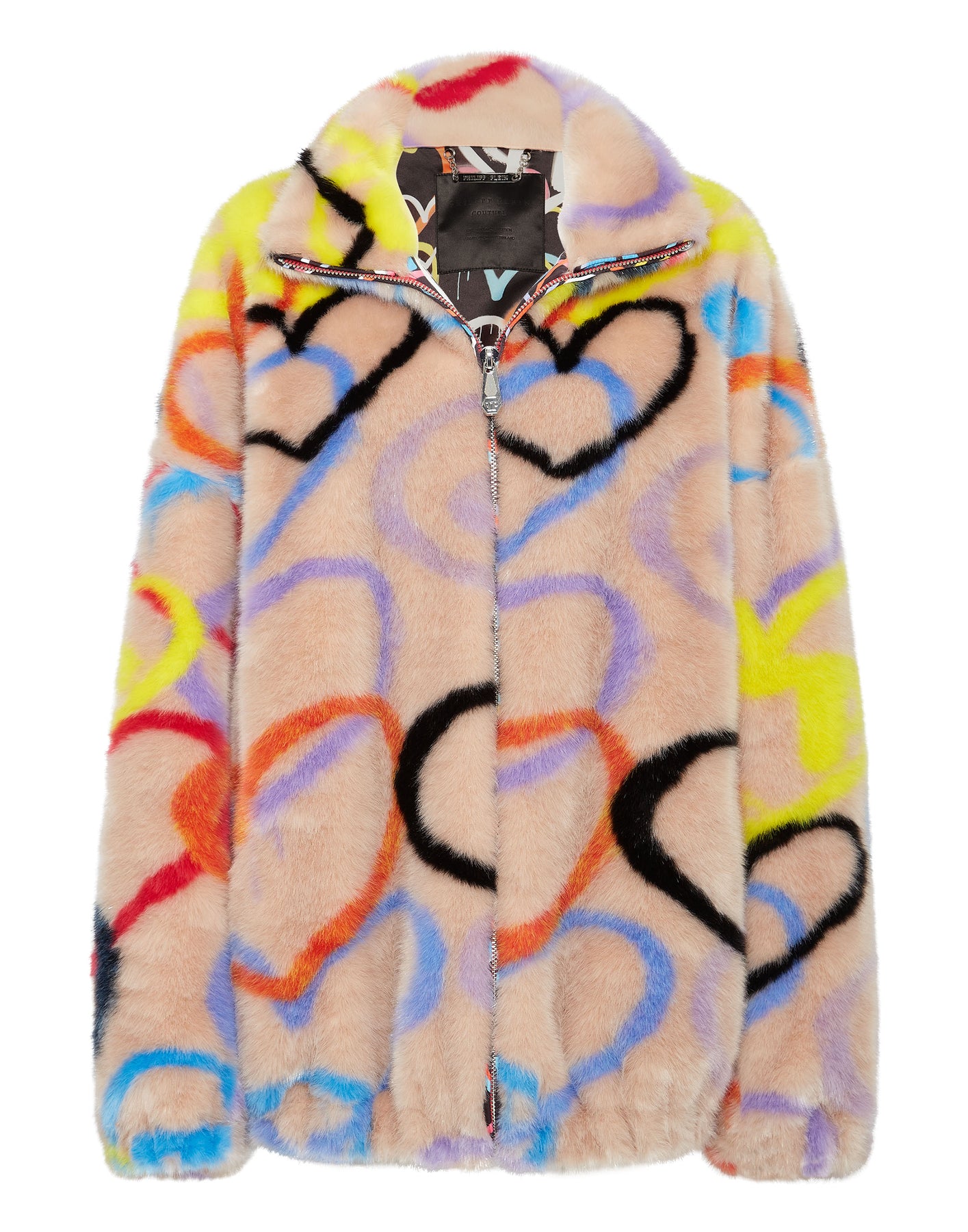 Eco Pelzjacke Herz