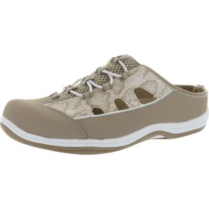 Barbara Leder Slip auf Mules