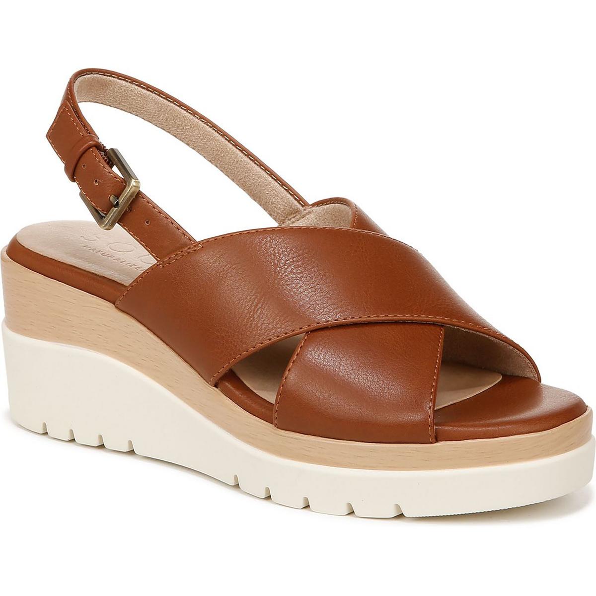GOODTIMES SL Sandalen mit Keilabsatz aus Kunstleder