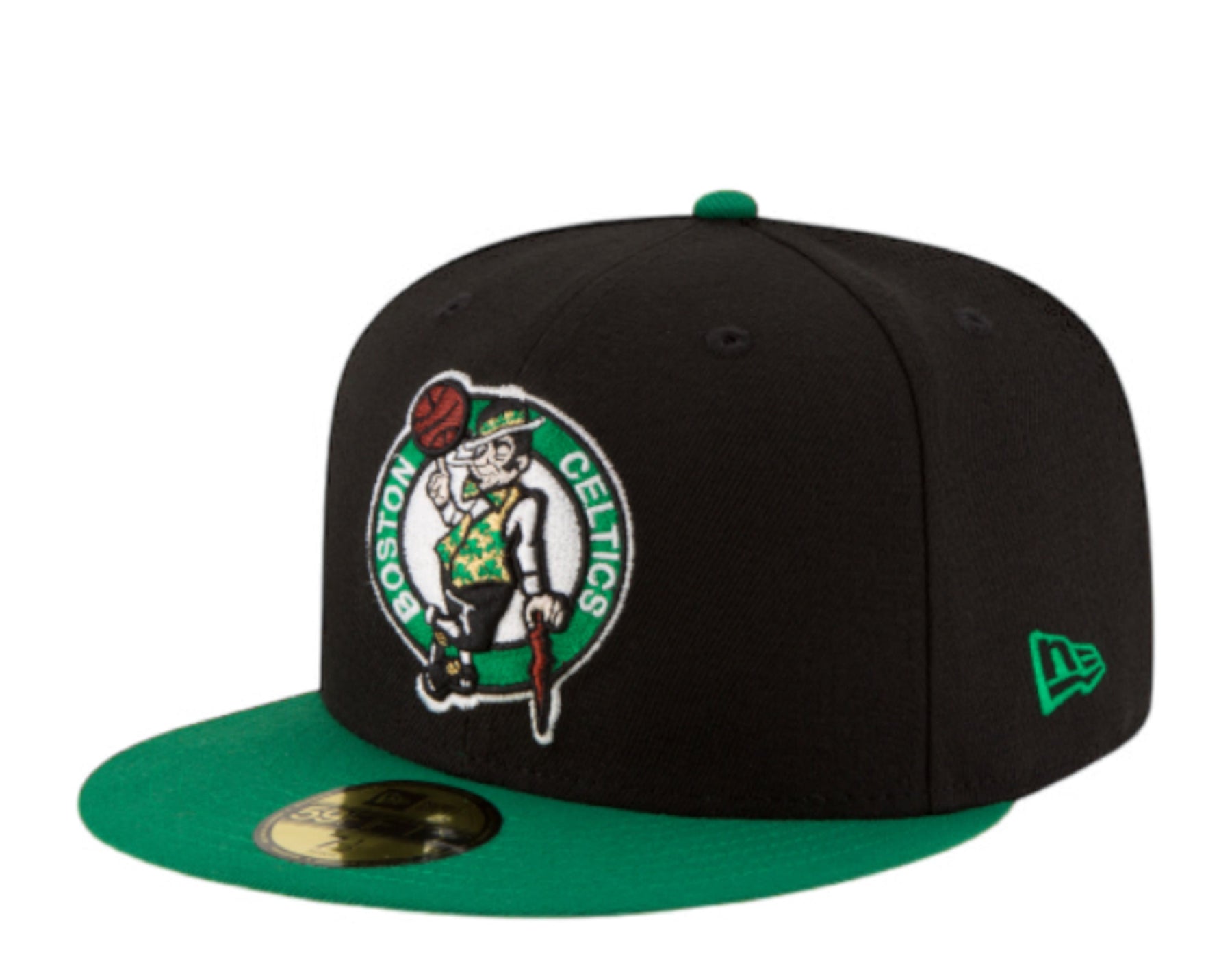 New Era Boston Celtics 2Tone 59FIFTY Ausgestattet 70343702 Schwarz/Grün – Grau UV