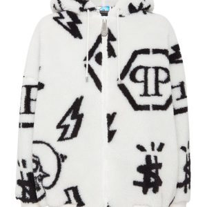 Öko Pelzbomber Monogramm 7676511846460