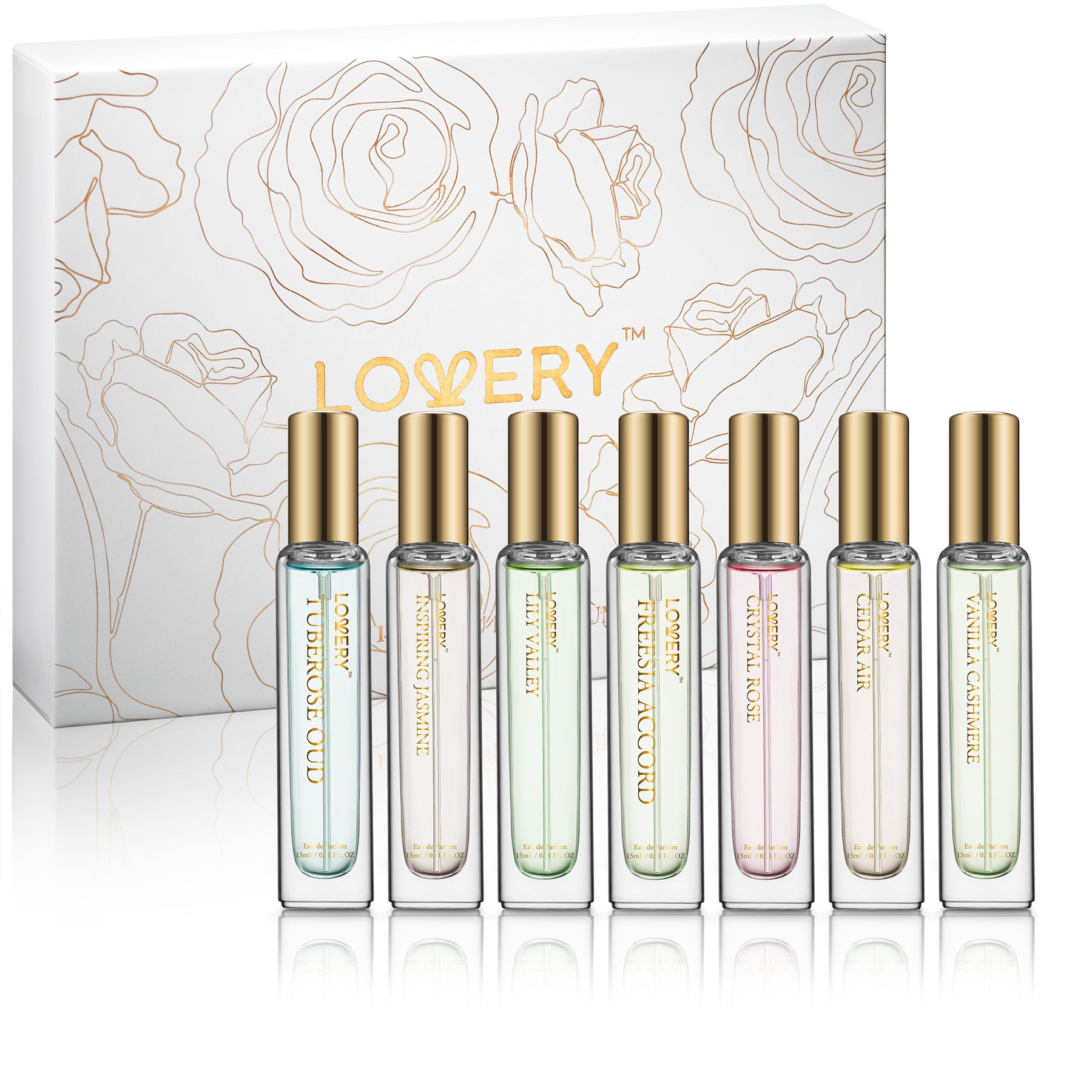 14-Pc. Eau de Parfum Geschenkset mit Parfümbeuteln