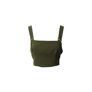 Zimmermann Schnalle Top Bodice in grün Polyester