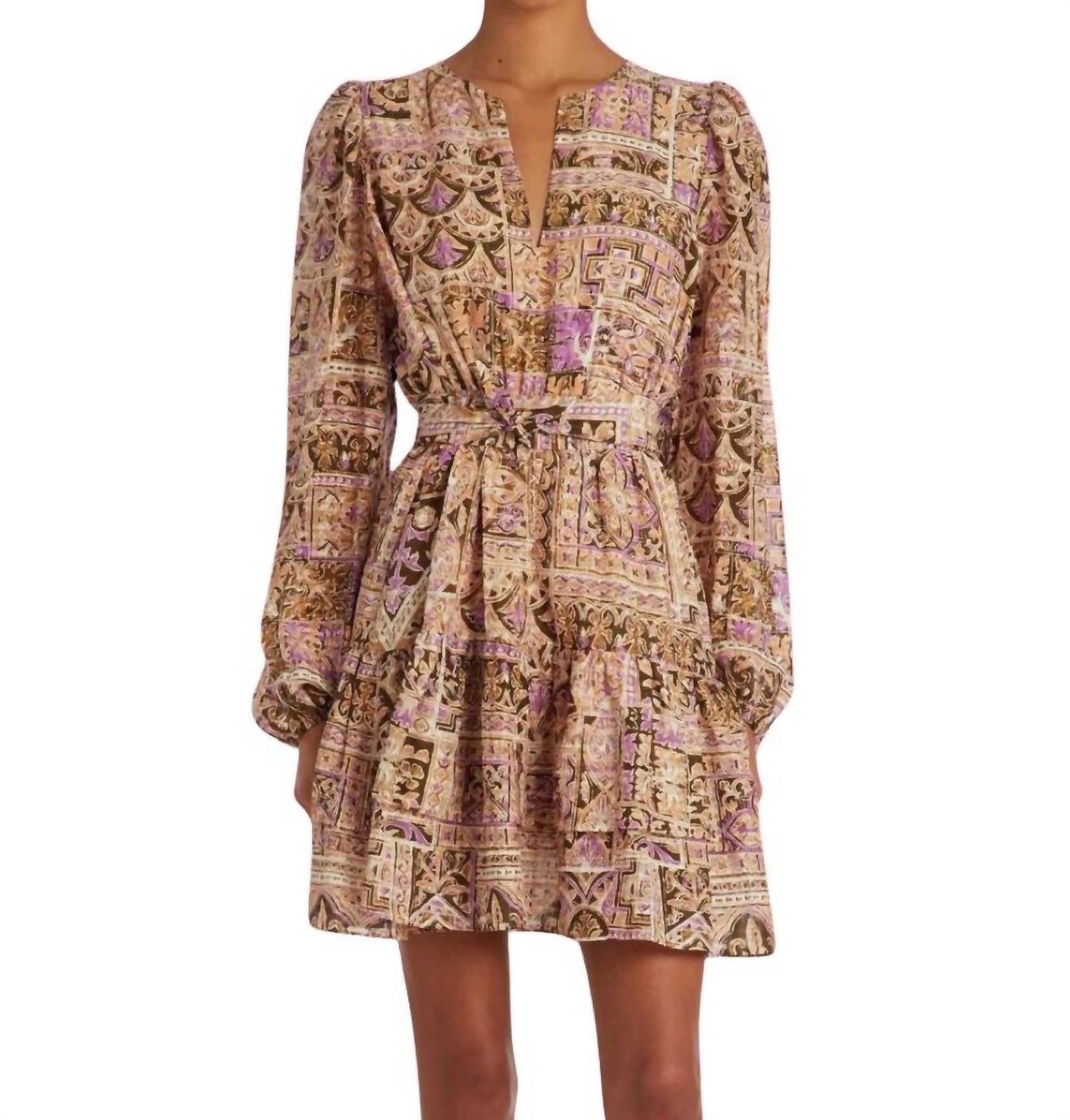 Preston Kleid in Amethyst Fliesen