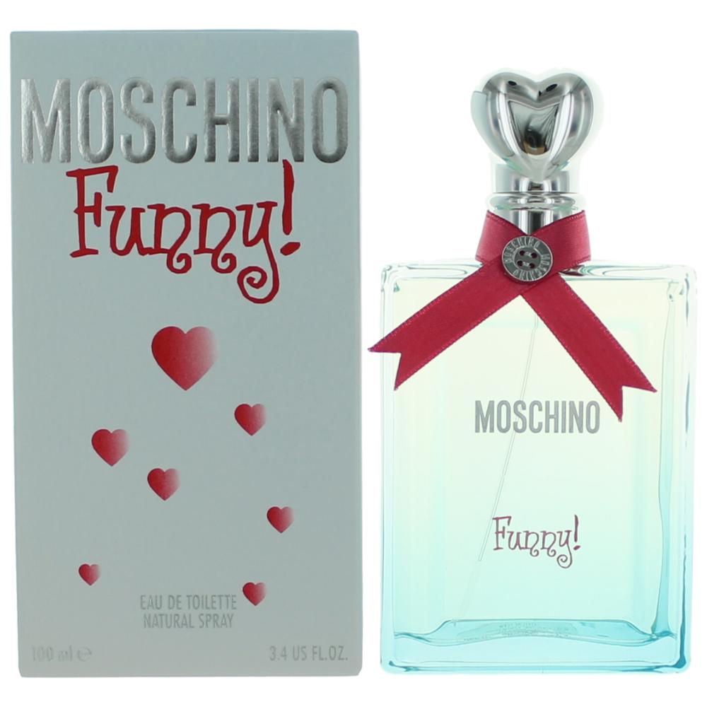 Funny! von Moschino, 3.4 oz Eau de Toilette Spray für Damen lustig