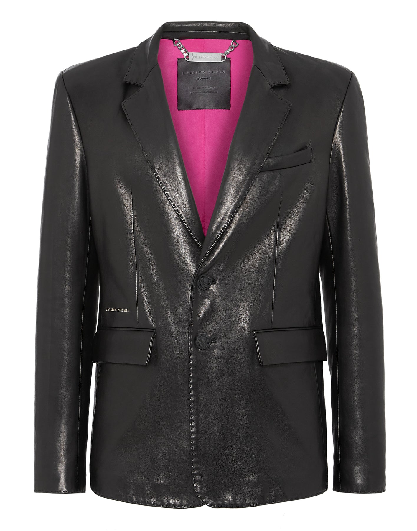 Leder Blazer