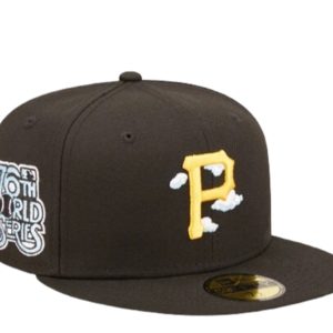 New Era 59Fifty MLB Pittsburgh Pirates Comic Cloud schwarzer Hut – 60243859 / 7676489433148
